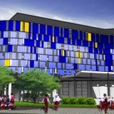 3. View Ke Gedung Baru Dari Lapangan Upacara